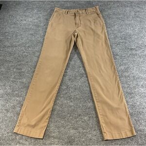 Vineyard Vines Pants 30x32 Khaki Chino Flat Front Casual Preppy Golf Stretch Tan